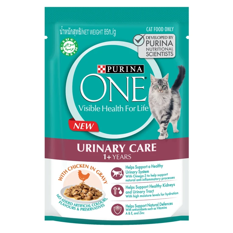 Purina One Urinary Care 1+ Years - อาหารแมวเปียก เสริมการทำงานของไตและทางเดินปัสสาวะ 85g