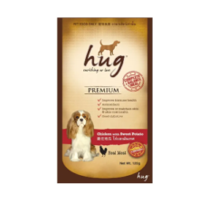 HUG Dog Food Pouch Chicken & Sweet Potato - อาหารเปียกสุนัข เกรดพรี่เมี่ยม สูตรไก่และมันเทศ 120g