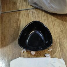 Ceramic Cup - ถ้วยเซรามิคสามเหลี่ยมมน 3.5นิ้ว (601686)