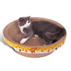 Pet Empire Cat Scratcher Round Basin - ที่ลับเล็บแมว รูปอ่างกลม (33x33x9cm)