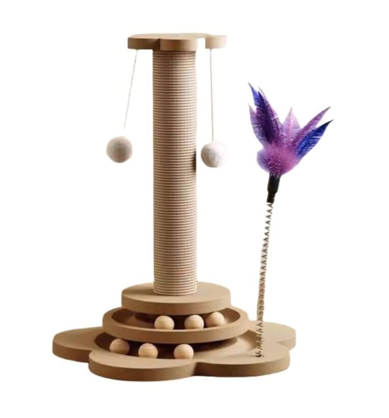 Cat Scratcher Wooden Style