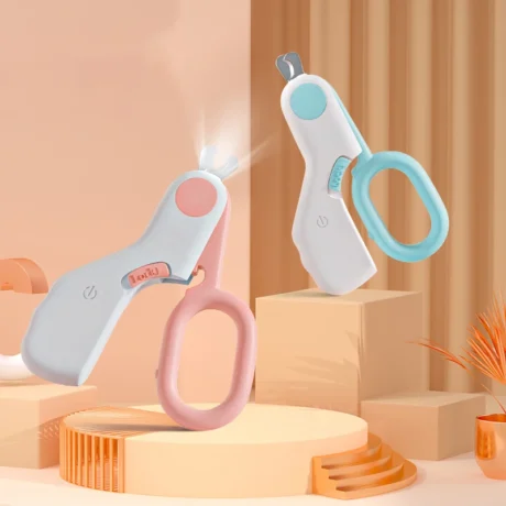 Mini Pet Nail Scissor LED Light - กรรไกรตัดเล็บสัตว์เลี้ยงพร้อมไฟ LED (524116)