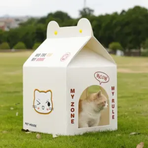 cat scratcher milk white box cat scratcher milk