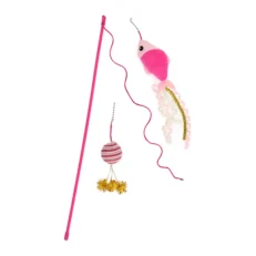 Boqi Factory Cat Toy - ของเล่นแมว ไม้ล่อแมว คละแบบ (533485)
