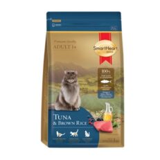 Smartheart Gold Tuna & Brown Rice 1kg - อาหารเม็ดสูตรทูน่าและข้าวกล้อง เหมาะสำหรับแมวโตอายุ 1 ปีขึ้นไป ขนาด 1 กิโลกรัม (527181)