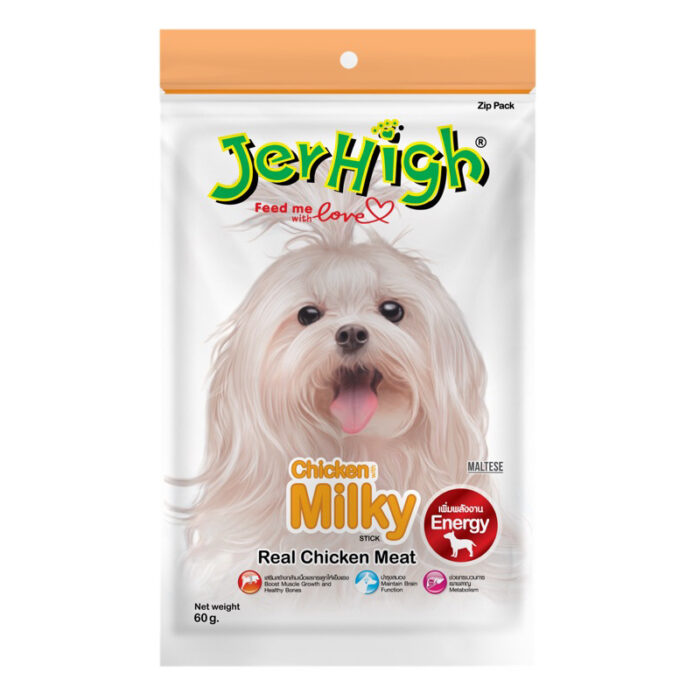 Jerhigh Stick Chicken Milky Flavour 60g