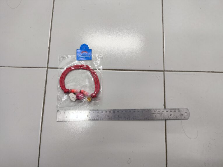 Patcharin Leash Collar - ปลอกคอเชือกจูก Size M
