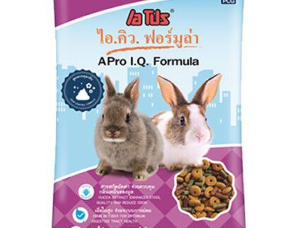apro-rb.jpg Apro I.Q. Formula Rabbit - อาหารกระต่ายสูตรควบคุมกลิ่น 1kg (5377)