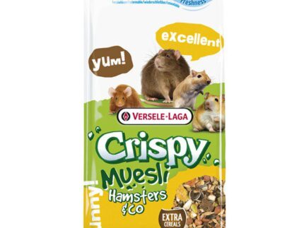 muesli-hm-co.jpg Versele-Laga Crispy Muesli Hamsters and Co 400g - อาหารสำหรับหนูแฮมสเตอร์ทุกสายพันธุ์ 400 กรัม (4438)