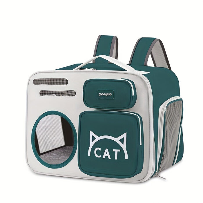 pet_bag_qq Boqi Factory Pet Bag - กระเป๋าเป้สะพายหลังสำหรับสัตว์เลี้ยง (40x30x26cm) (537262)
