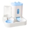 Automatic Pet Feeder Food & Water -ที่ให้อาหารและน้ำอัตโนมัติสำหรับสัตว์เลี้ยง (27x27x24cm) (535134)