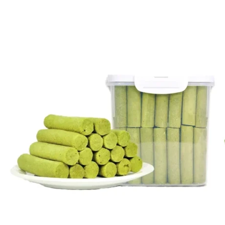 Pet Snack Wheatgrass Freeze Dried 380g - ขนมต้นอ่อนข้าวสาลีฟรีซดรายแบบอัดแท่ง 380 กรัม (547921)
