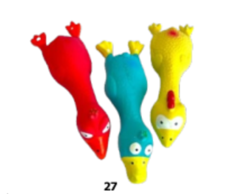 Morio Poultry Teething Toy - ตุ๊กตากัดเล่นสัตวปีก มีเสียง (21222)