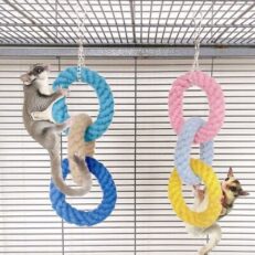 Hanging Toy Sugarglider - ห่วงชิงช้าสำหรับสัตว์เล็ก (10x23cm) (547873)