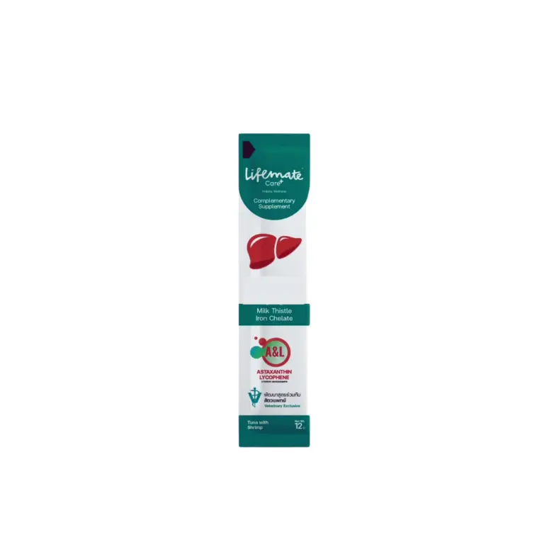 Lifemate Care Plus Treat - ขนมแมวเลีย ไลฟ์เมท บำรุงสุขภาพ สูตรดูแลตับ 12g