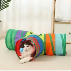 Cat Tunnel - อุโมงค์ของเล่นแมว แบบ 3 ทาง (80x30cm) (565040)