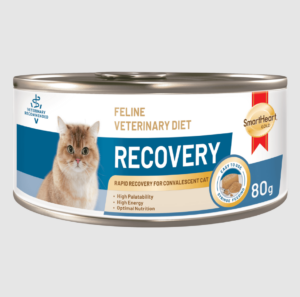 อาหารเปียกแมว 58214 SmartHeart® Wet Food Gold Feline Veterinary Diet RECOVERY - อาหารเปียกแมว สำหรับแมวป่วยหรือป่วยพักฟื้น หลังการรักษาหรือผ่าตัด 80g