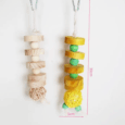 Bird Toys - ของเล่นนก ไม้แขวนกัดแทะ (562913)