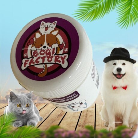 Boqi Factory Tooth Finger Wipe - ถุงนิ้วเช็ดฟันสัตว์เลี้ยง (50ชิ้น)(567800)