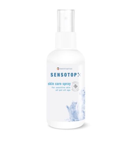 SENSOTOP Spray 50ml SENSOTOP Spray 50ml - สเปรย์ประกอบการรักษาแผลและโรคผิวหนังติดเชื้อสำหรับสัตว์เลี้ยง 50มล. (575381)
