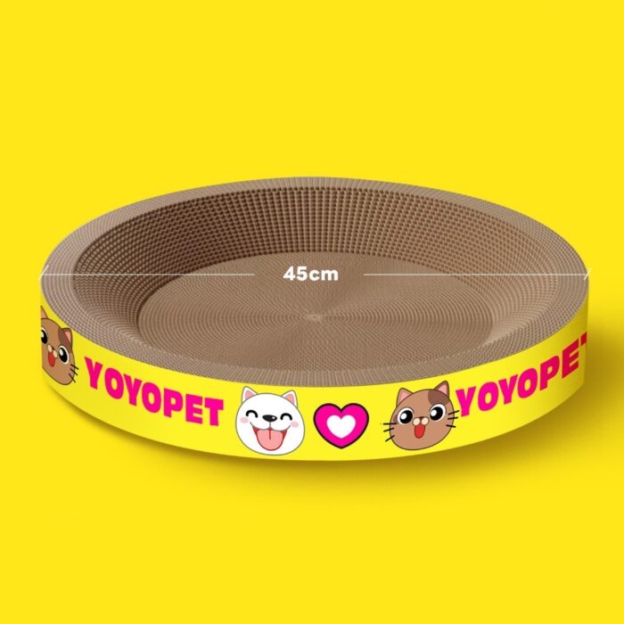 S__13312011 YOYOPET Cat Scratcher XL - ของเล่นแมว ที่ลับเล็บแมวแบบวงกลม ขนาด 50x9.5 เซนติเมตร (511084)