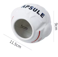 Large Ceramic Hamster Bed Astronaut Set - ที่นอนใหญ่แฮมสเตอร์เซรามิก เซตชุดอวกาศ (576131)