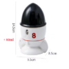 Ceramic Hamster Water Bottle Holder Astronaut Set Ceramic Hamster Water Bottle Holder Astronaut Set