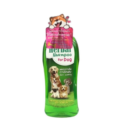 Sh.Green-Dog-ลดอาการคัน-การอักเสบ Green Dog Herbal Shampoo 400ml