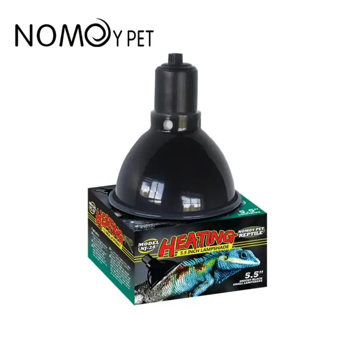 Nomoy Pet Reptile Heating  Light Dome 5.5 Inch. Low - โคมไฟเซรามิกสำหรับสัตว์เลื้อยคลาน ขนาด 5.5 นิ้ว แบบเตี้ย (575026)