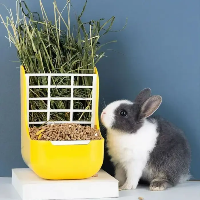 Rabbit Hay Feeder - รางใส่หญ้าและอาหาร สำหรับสัตว์เลี้ยง (576835)