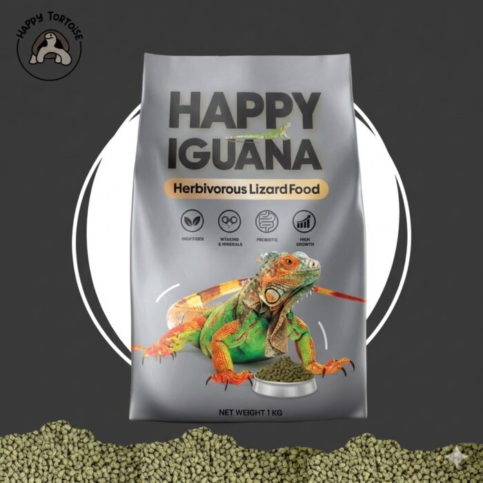 Happy Iguana - อาหารอีกัวน่า ไฟเบอร์สูง โปรตีนต่ำ 1kg (573544)