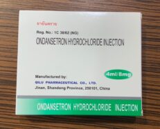 Ondanstron Hydrochloride Injection 4ml/8mg - ยาฉีดบรรเทาอาการอาเจียน (584683)