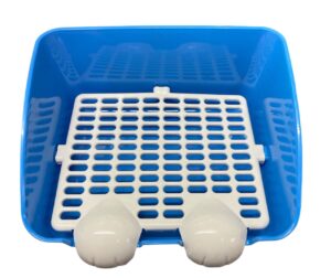 Pet Heng Plastic Rabbit Toilet - ห้องน้ำกระต่ายพลาสติก (25x30x14cm) Pet Heng Plastic Rabbit Toilet - ห้องน้ำกระต่ายพลาสติก (25x30x14cm)