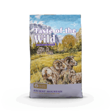 Taste of the Wild Ancient Mountain - อาหารสุนัข สูตรเนื้อแกะย่างกับธัญพืชโบราณ ช่วยระบบย่อย และเสริมภูมิคุ้มกันโรค 680g (471080)