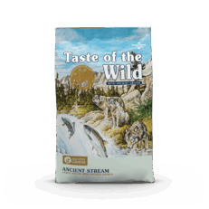 Taste of the Wild Ancient Stream - อาหารสุนัขและลูกสุนัข สูตรปลาแซลมอนรมควัน กับธัญพืชโบราณ 680g (498486)