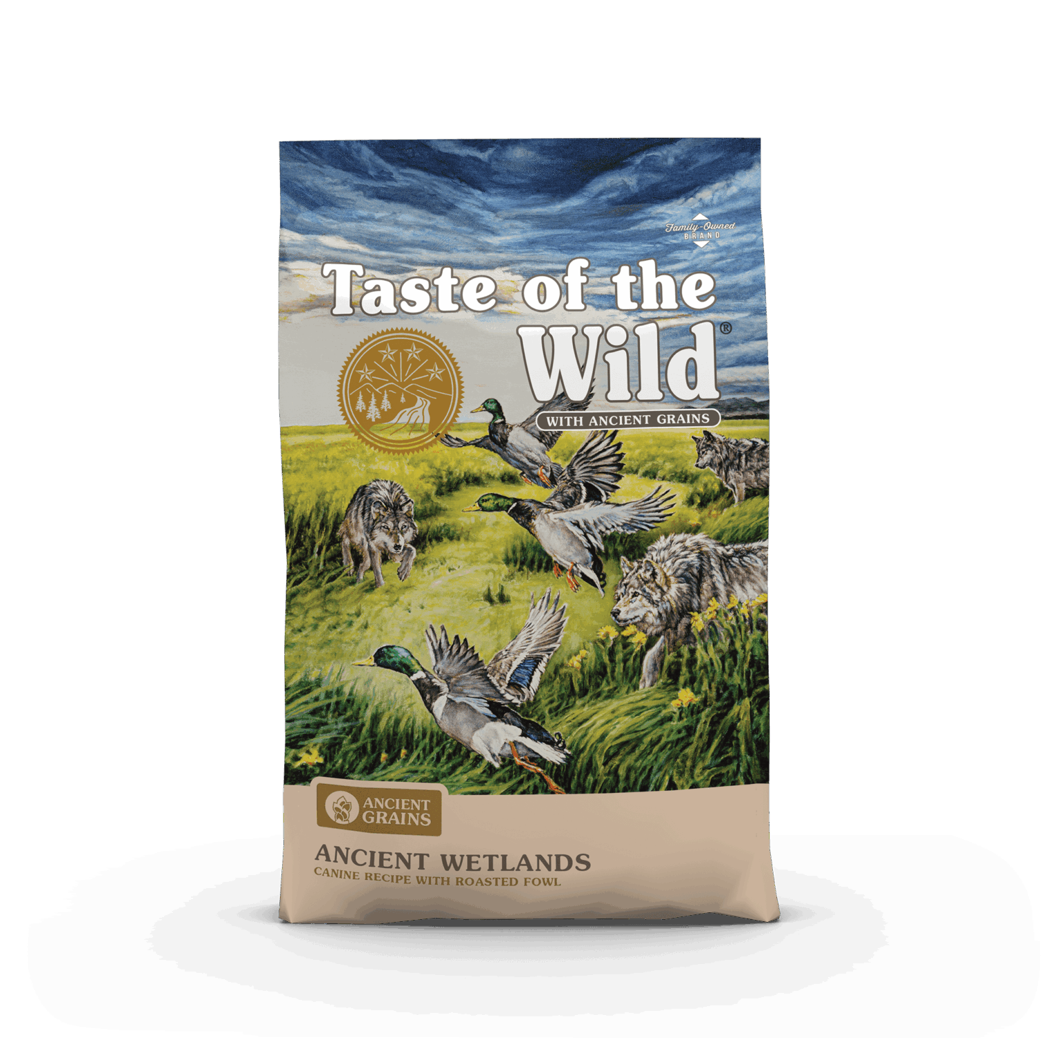 พบคำแนะนำในการเลือกกรงนกที่สมบูรณ์แบบ 9 Taste of the Wild Ancient Wetlands - อาหารสุนัข สูตรนกกระทาย่าง เป็ดย่าง ไก่งวงรมควัน 680g (585483)