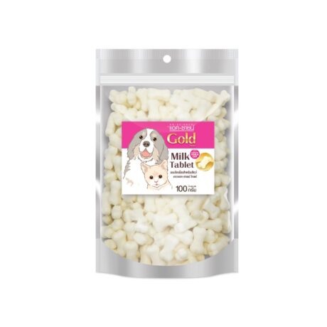 AG - SCIENCE Gold Milk Tablet - นมอัดเม็ดสำหรับสัตว์เลี้ยง 100g