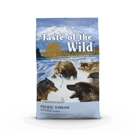 Taste of the Wild Pacific Stream - อาหารสุนัขทุกวัย สูตรเนื้อปลาแซลมอนรมควัน 680g (498468)