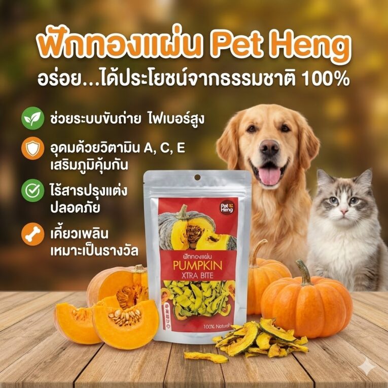 ฟักทองแผ่นอบแห้ง