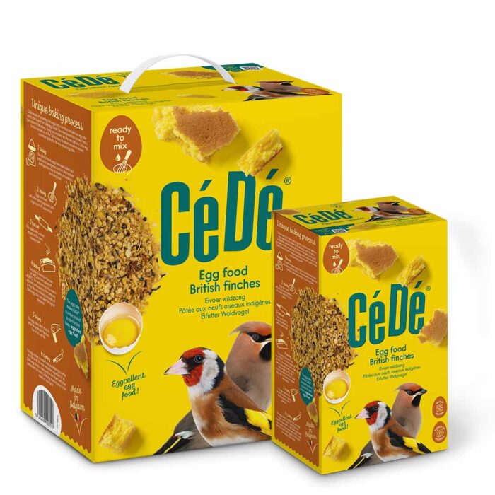 อาหารไข่ 592998 CéDé Eggfood British Finches - อาหารไข่ซีดี สำหรับนกฟินช์อังกฤษ 1kg