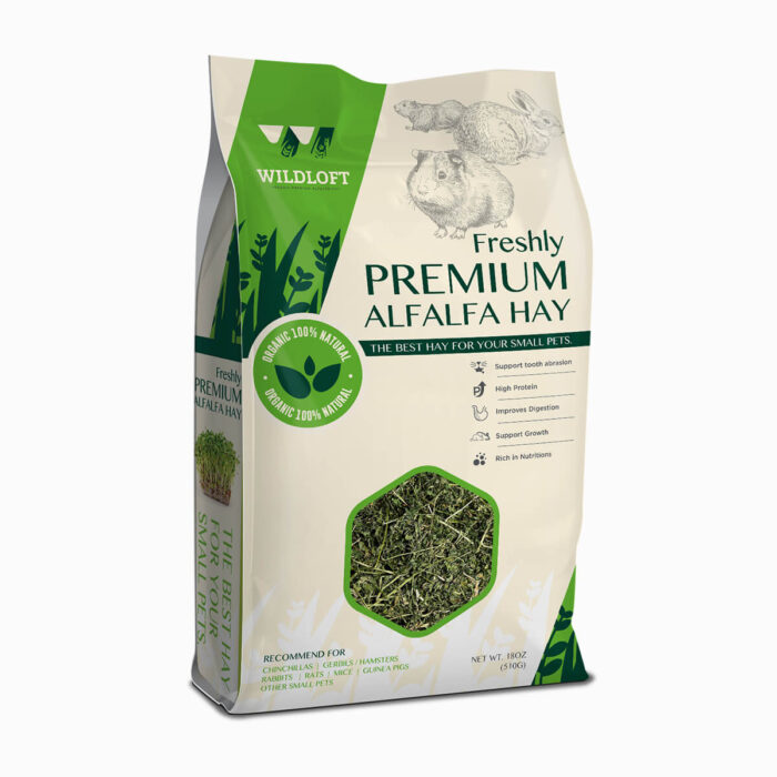 Freshly-Alfalfa Wildloft Freshly Premium Alfalfa - หญ้าอัลฟาฟ่าออแกนิค เกรดพรีเมี่ยม