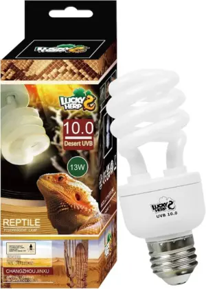 Lucky-Herp-Desert-UVB-10-13w Lucky Herp Desert UVB 10.0 Reptile Fluorescent Lamp 13W - หลอดไฟให้แสงยูวีบีสูง 10.0 หน่วย 13 วัตต์ (767744)