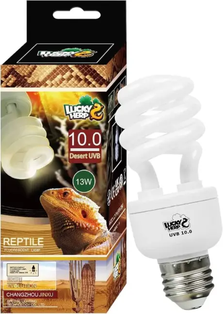 พบคำแนะนำในการเลือกกรงนกที่สมบูรณ์แบบ 8 TBD Lucky Herp Desert UVB 10.0 Reptile Fluorescent Lamp 13W - หลอดไฟให้แสงยูวีบีสูง 10.0 หน่วย 13 วัตต์ (767744)