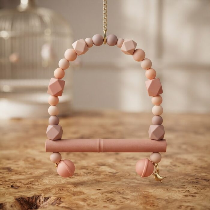 798030 Bird Toys - ชิงช้านกสีพาสเทล (798030)