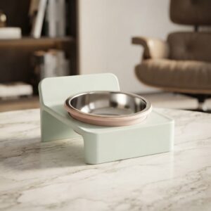 Pet Bowl - ชามสัตว์เลี้ยงแสตนเลสทรงเก้าอี้ (798116)