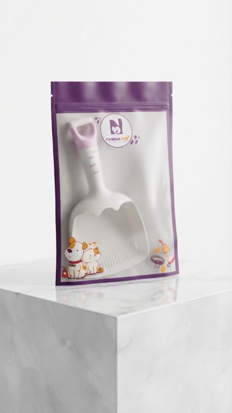 NanBarPet Cat Litter Scoop99 - ที่ตักทรายแมวพลาสติก (798198)