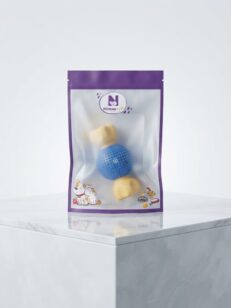 NanBarPet Dog Toys Rubber - ยางกัดรูปทรงกระดูกบีบมีเสียง (798218)