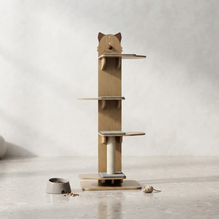 804849 Door Hanging Cat Tree - คอนโดแมวแขวนประตู (804849)
