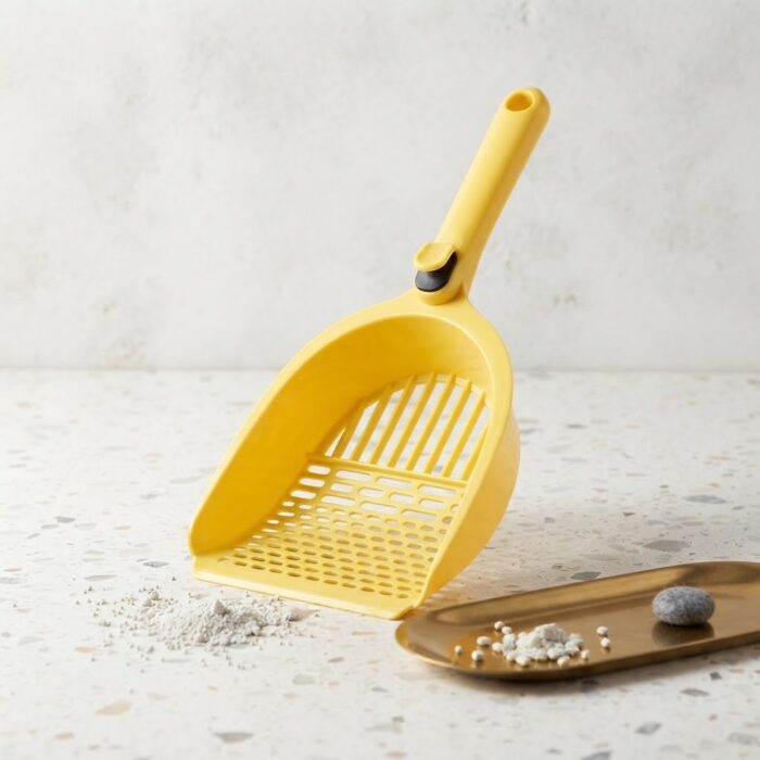 804851 NanBarPet Cat Litter Scoop88 - ที่ตักทรายแมวพลาสติก (804851)