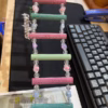 S__108388359 Bird Toy Wooden Perch Bridge Colorful Beads - ของเล่นสำหรับนกสะพานคอนลับเล็บลูกปัดหลากสี (797765)